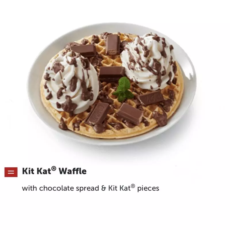 Kit Kat waffle