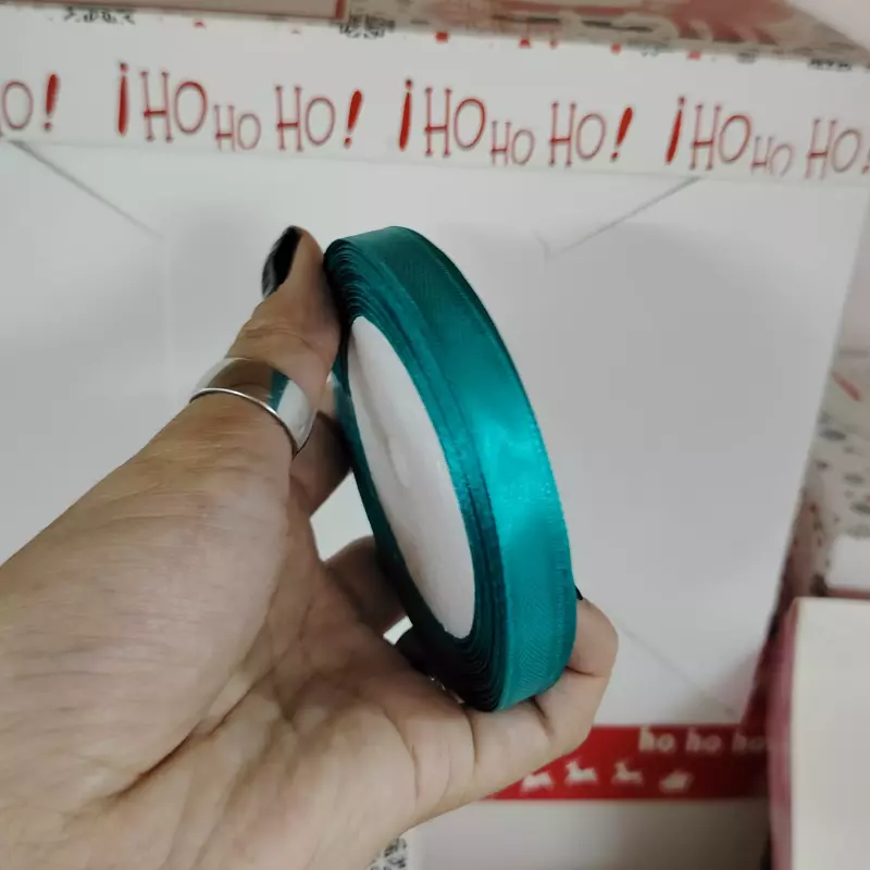 Cinta de Raso Turquesa