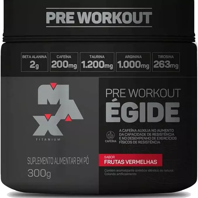 MAX TITANIUM  ÉGIDE PRÉ WORKOUT 300G