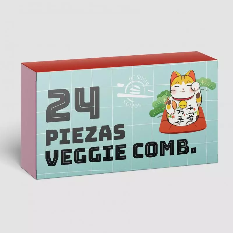 24 piezas Veggie