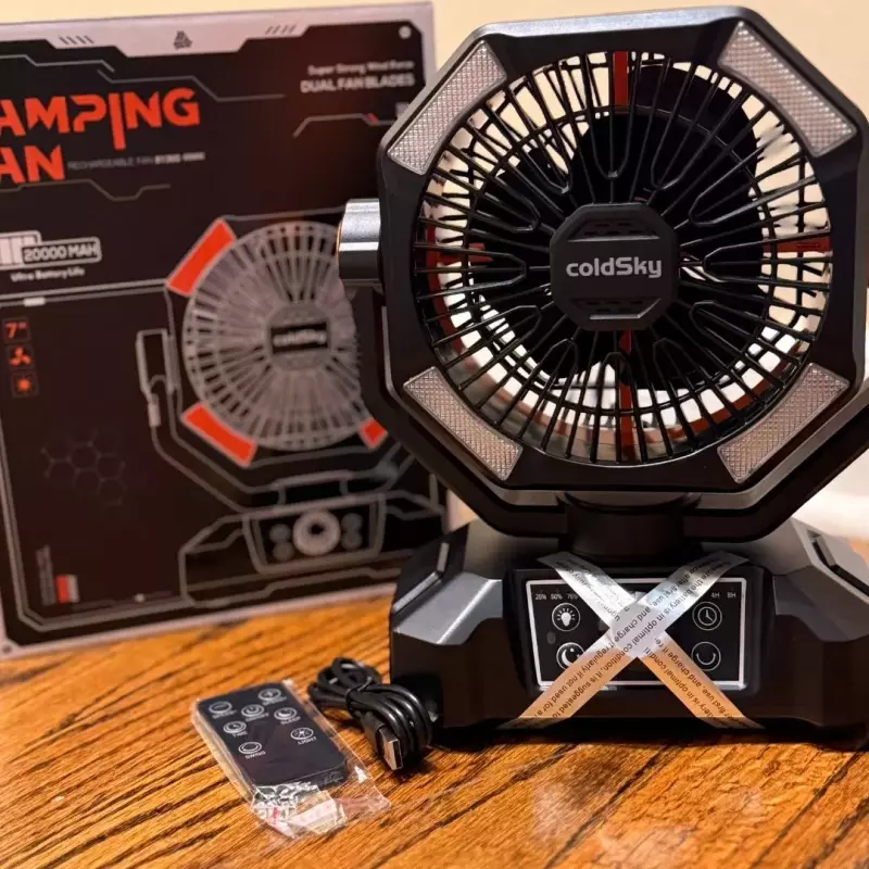 Potente ventilador portatil