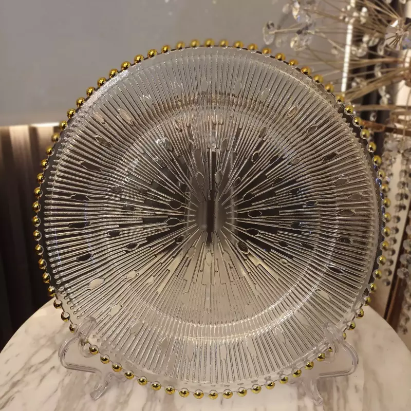 PLATO BASE EN VIDRIO 854-15