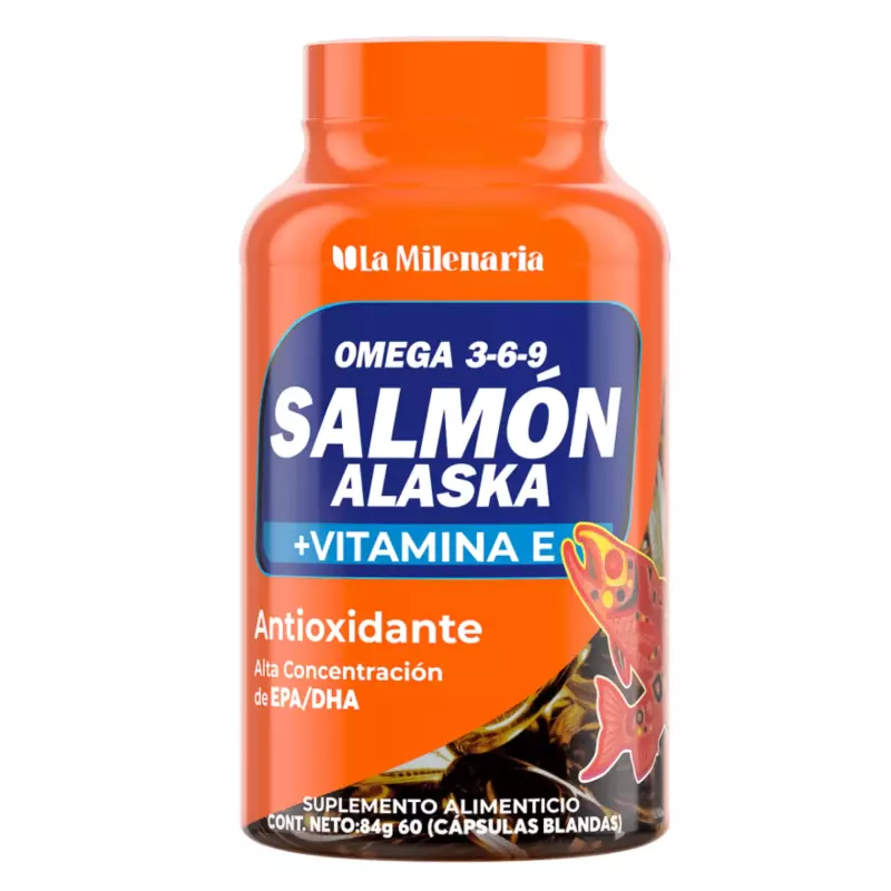 OMEGA 3-6-9 SALMON ALASKA 60 CAPS