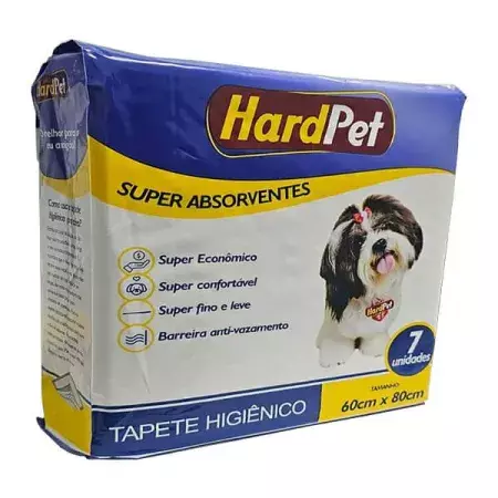 60x80 30 Un HardPet tapete higiênico