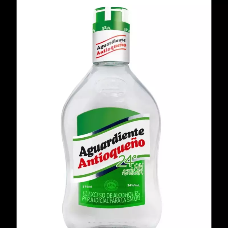 1/2 aguardiente verde