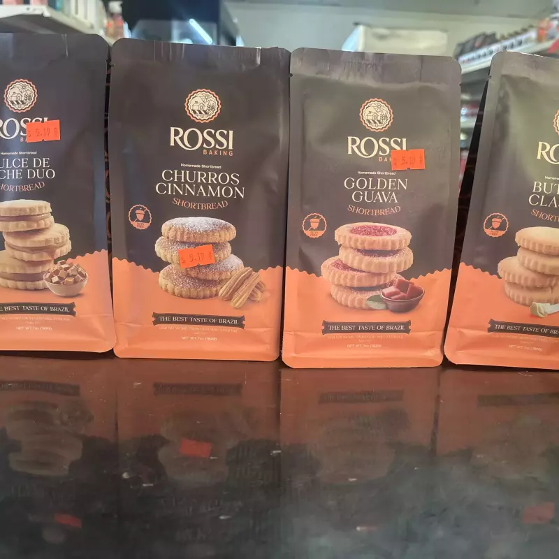 Rossi baking shortbread