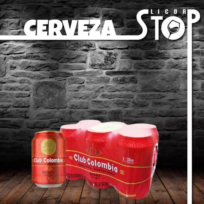 CLUB COLOMBIA ROJA 330 X6