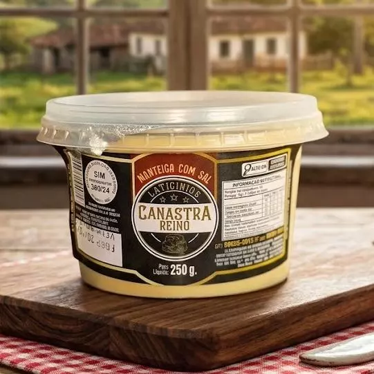 Manteiga (com Sal) Canastra 250g