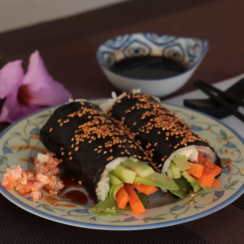 Temakis Vegetarianos (2 pzas.)