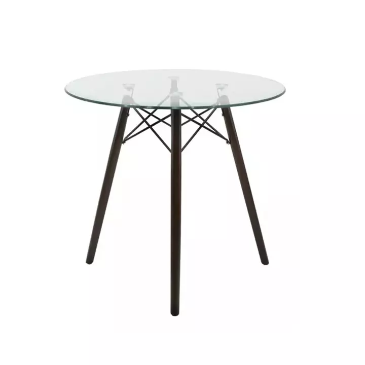 Mesa Eames base Negra 100cm