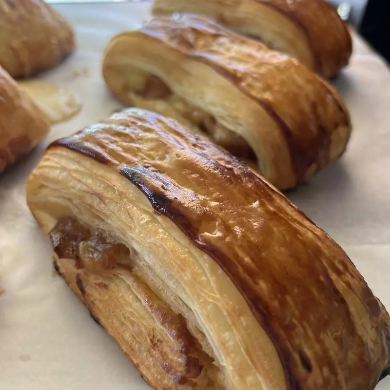 Pain suisse de torta de maçã