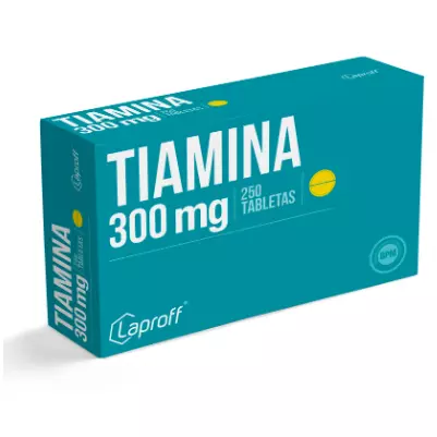 TIAMINA 300MG CAJA X 250 TABLETAS