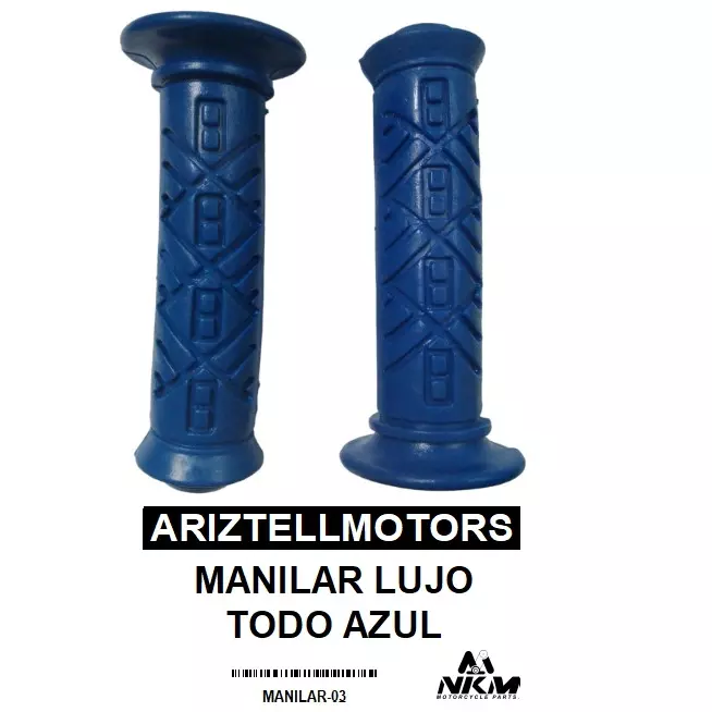 MANILARES LUJO TODO AZUL