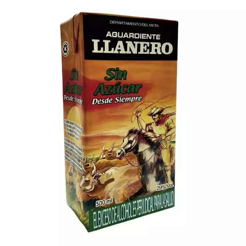 Aguardiente Llanero Tetrapack 1000ml
