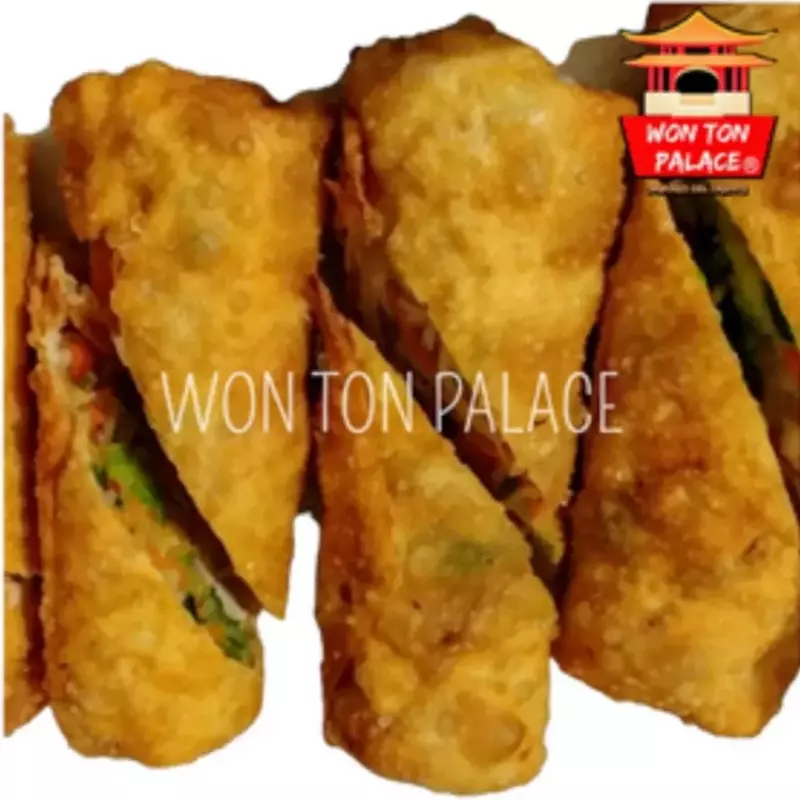 ROLLO PRIMAVERA DE CANG Y QUESO CREM