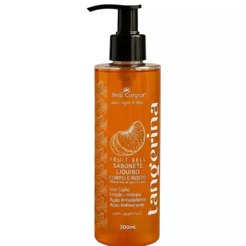 Sabonete Tangerina FruitBell - 200ml
