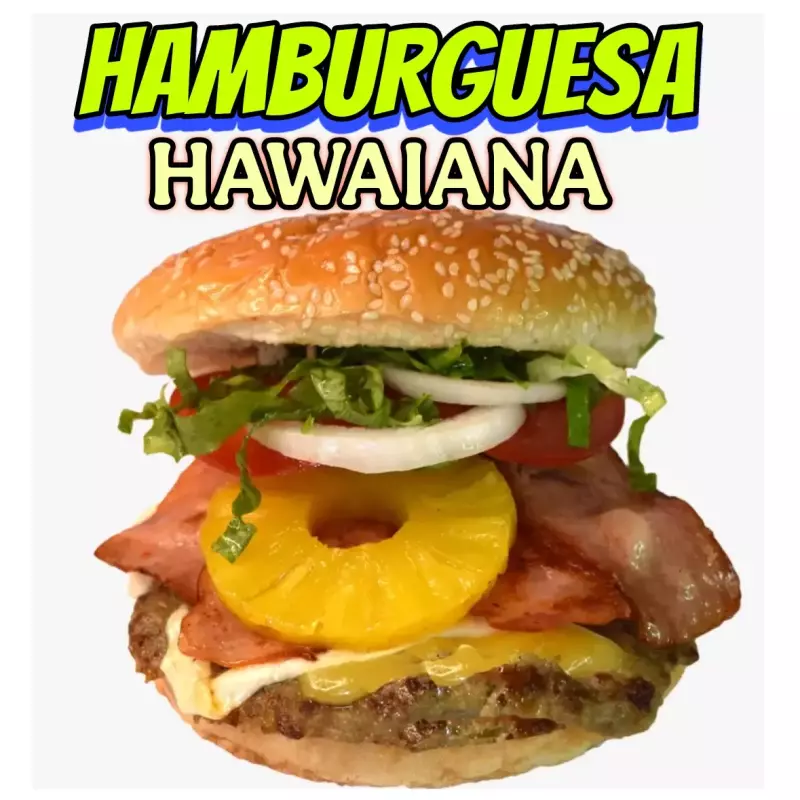HAMBURGUESA HAWAIANA
