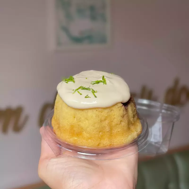 MINI CASEIRINHO DE LIMÃO COM BLUEBER