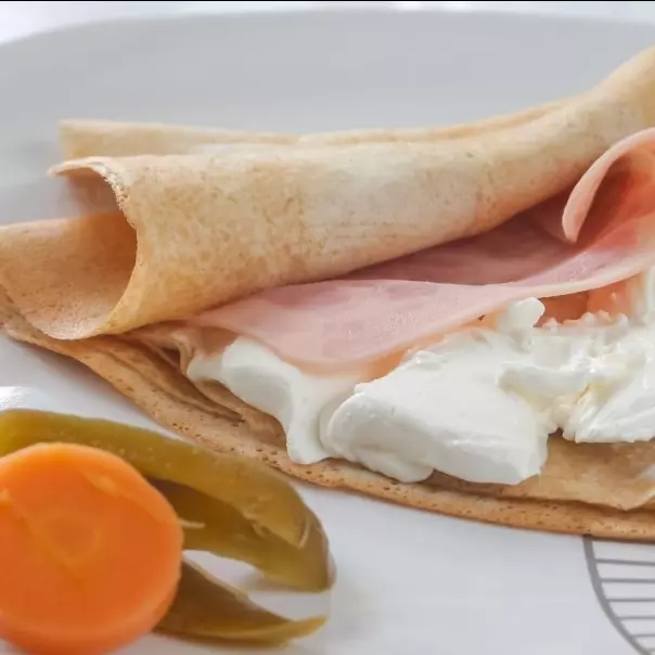 Crepa salada Sencilla(1 ingrediente)