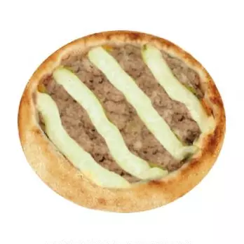 ESFIHA CARNE COM CREAN CHEESE