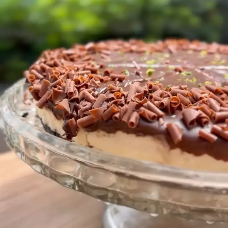 Torta de limão com ganache