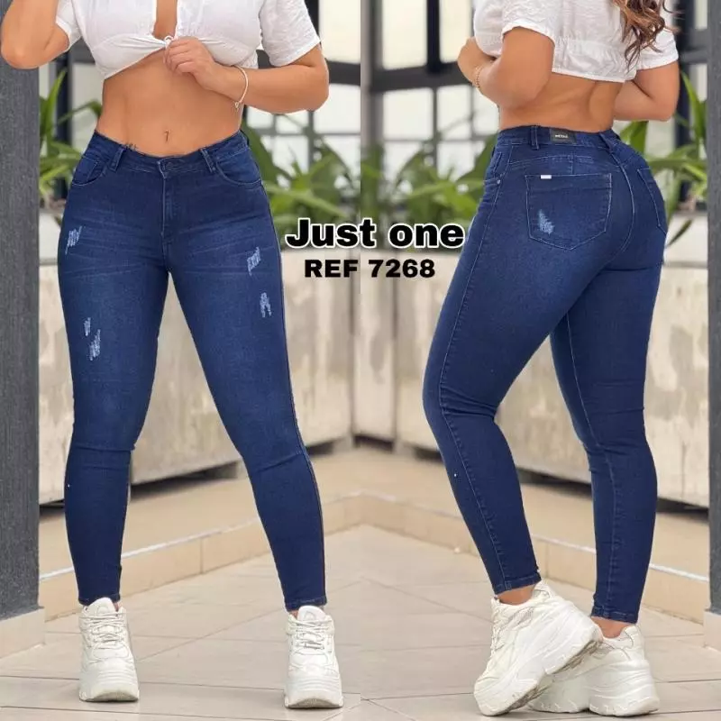 Jeans Skinny Just One 7268