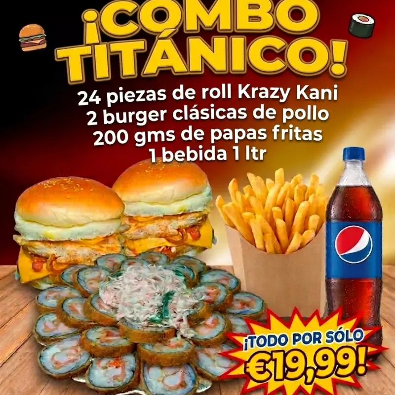 COMBO TITANICO