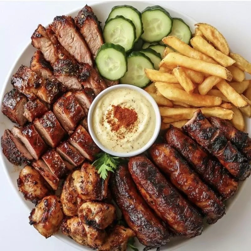 mixed meat platter