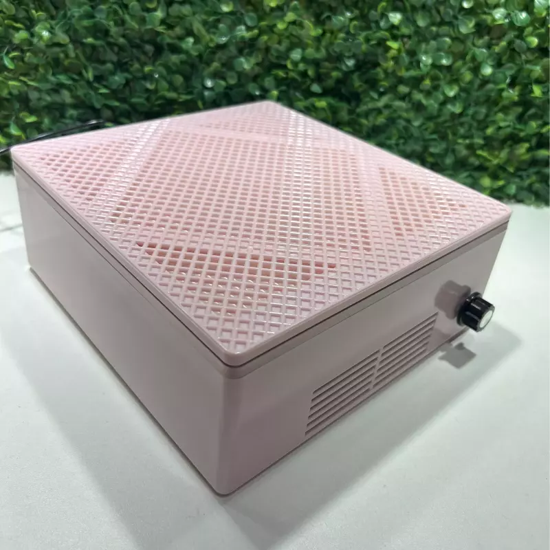 Coletor De Pó Dust Quadrado Rosa