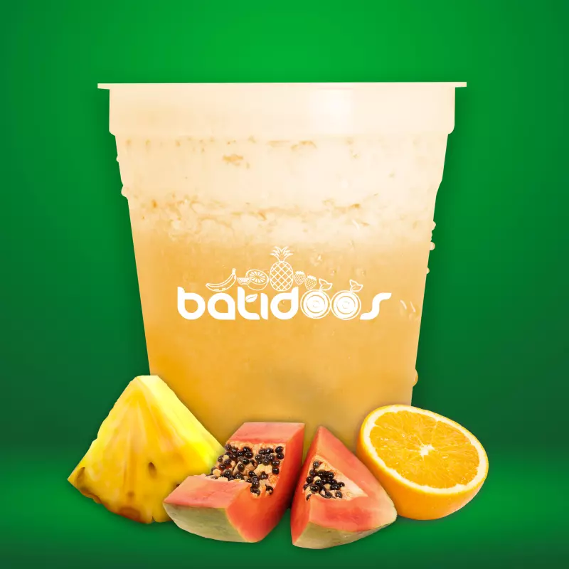 Piña, Naranja, Papaya.