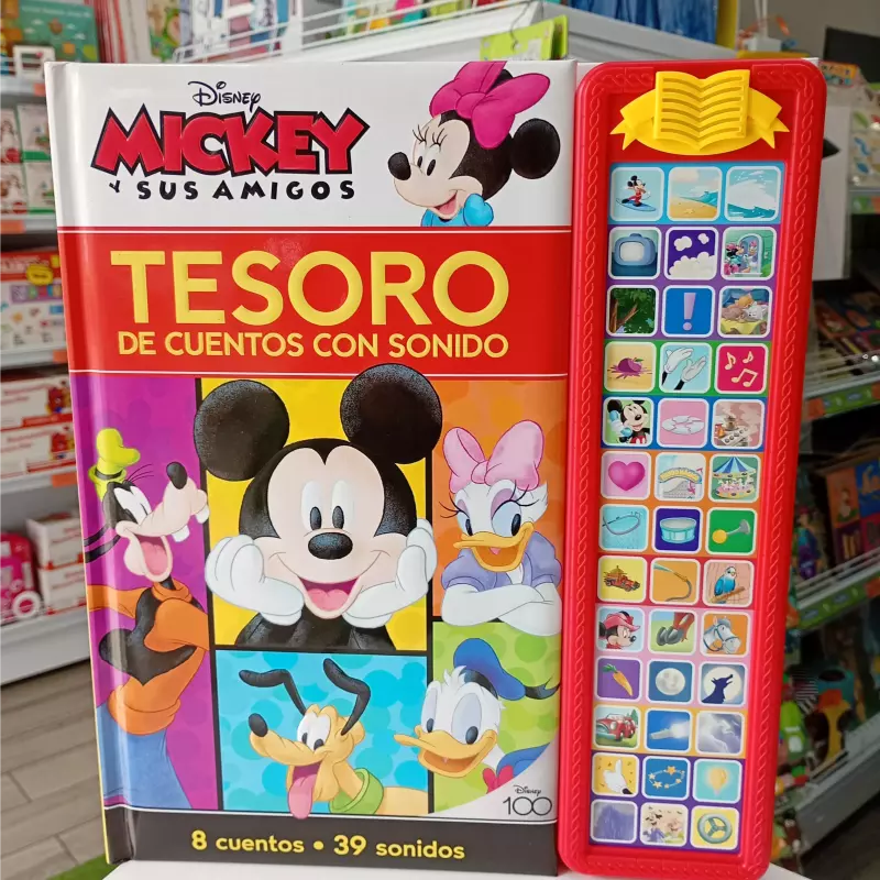 TESORO DE CUENTOS CON SONIDO MICKEY