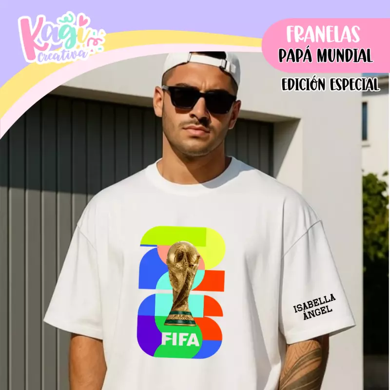 PAPÁ MUNDIAL A COLOR