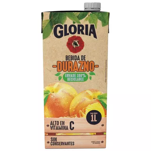 Gloria durazno 1L