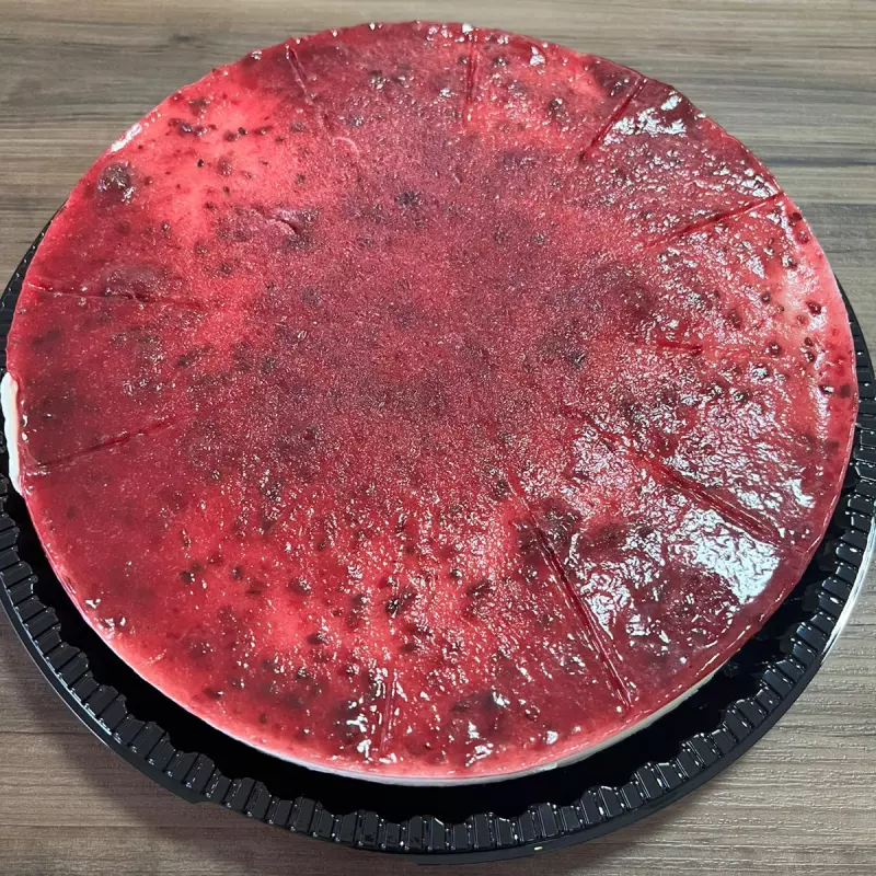 TORTA CHEESECAKE FRUTAS VERMELHAS