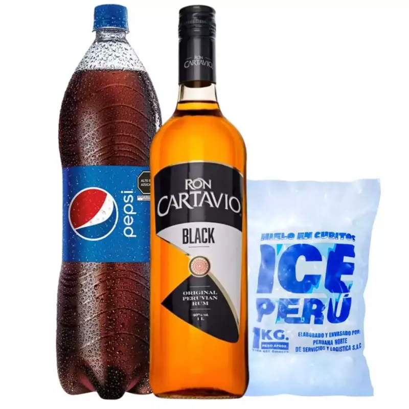 Combo Ron Cartavio Black