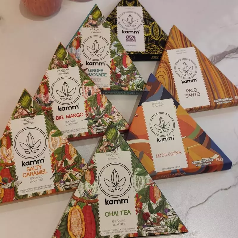 BARRAS DE CHOCOLATE KAMM