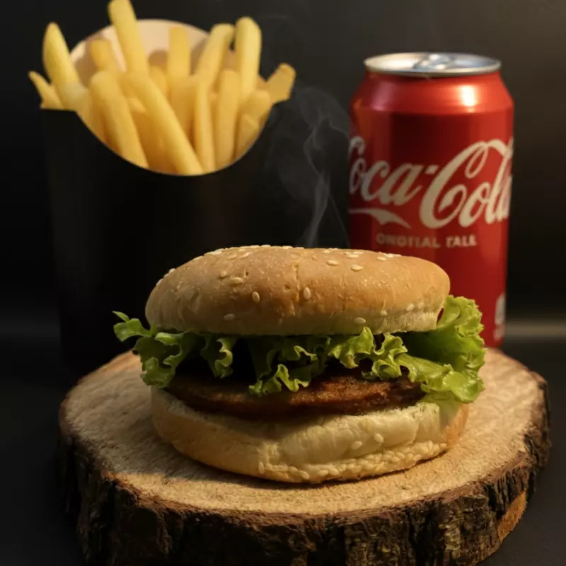 hamburguer  + Fritas + Lata