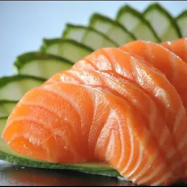 Sashimi de salmão