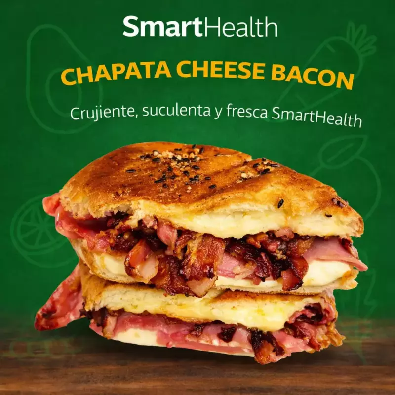 Chapata Cheese Bacon