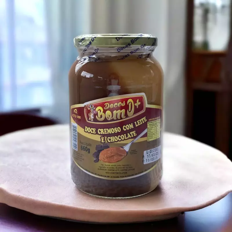 Doce de leite com chocolate
