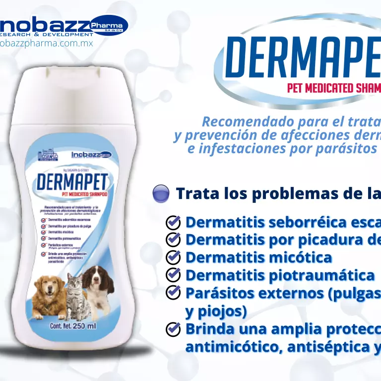 Dermapet shampoo medicado