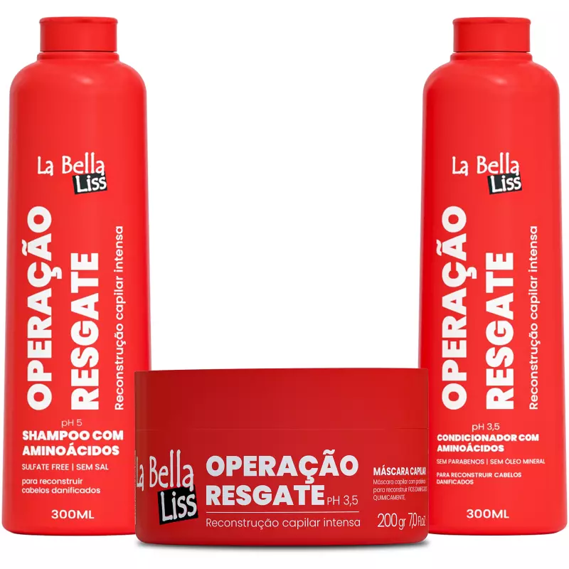 La Bella Liss Kit Operação Resgate