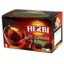 TE, CANELA Y CLAVO HERBI 25UNID