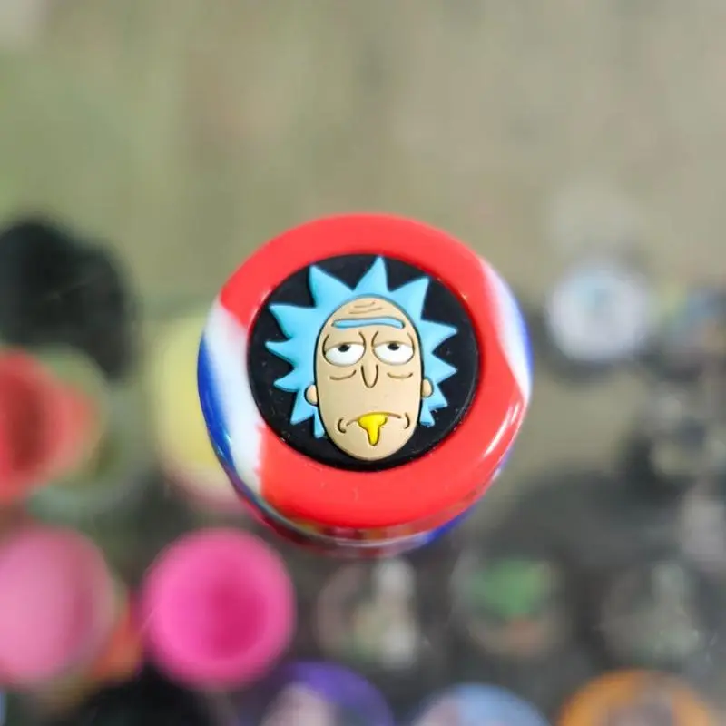SLICK SILICONE RICK VERMELHO E AZUL
