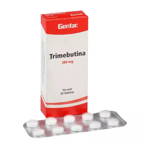 TRIMEBUTINA 200MG CAJA X 30 TABLETAS
