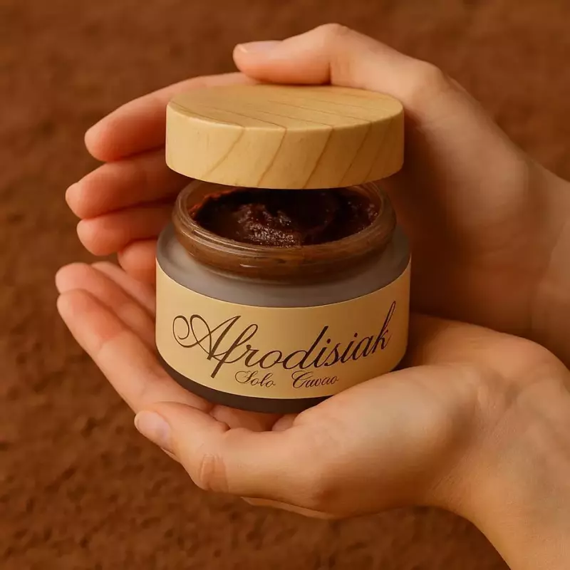 Crema exfoliante de chocolate