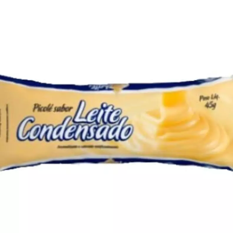Picolé leite condensado