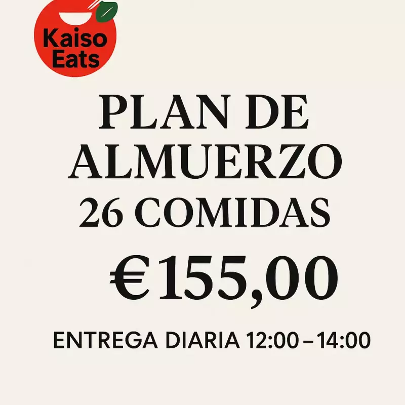 Plan Completo – 26 Almuerzos