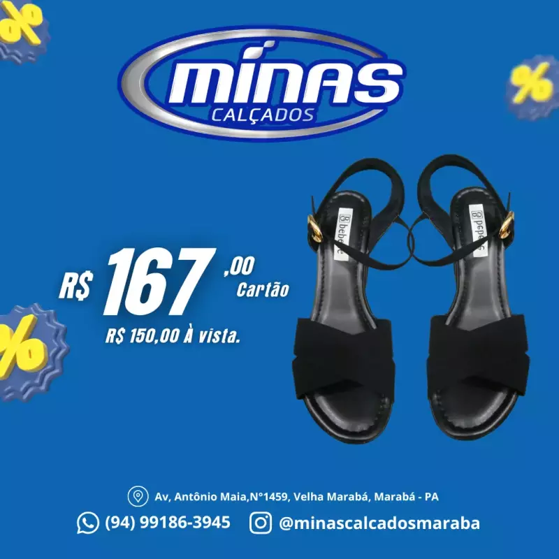 Sandália Preta RF:T51182