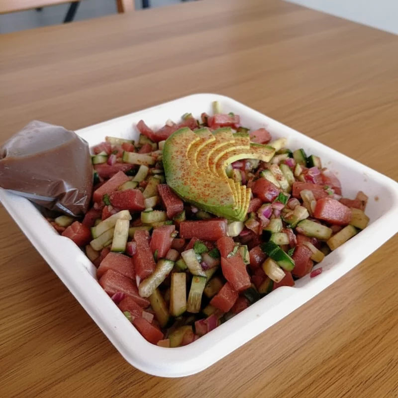 Ceviche de Medallón de Atún
